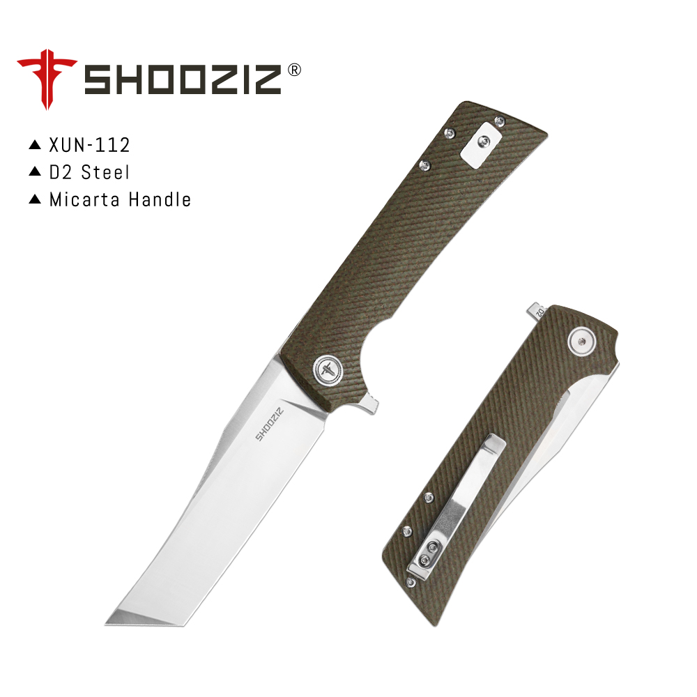 Edc Carry For Men - Coltello pieghevole Shooziz XUN112 EDC con