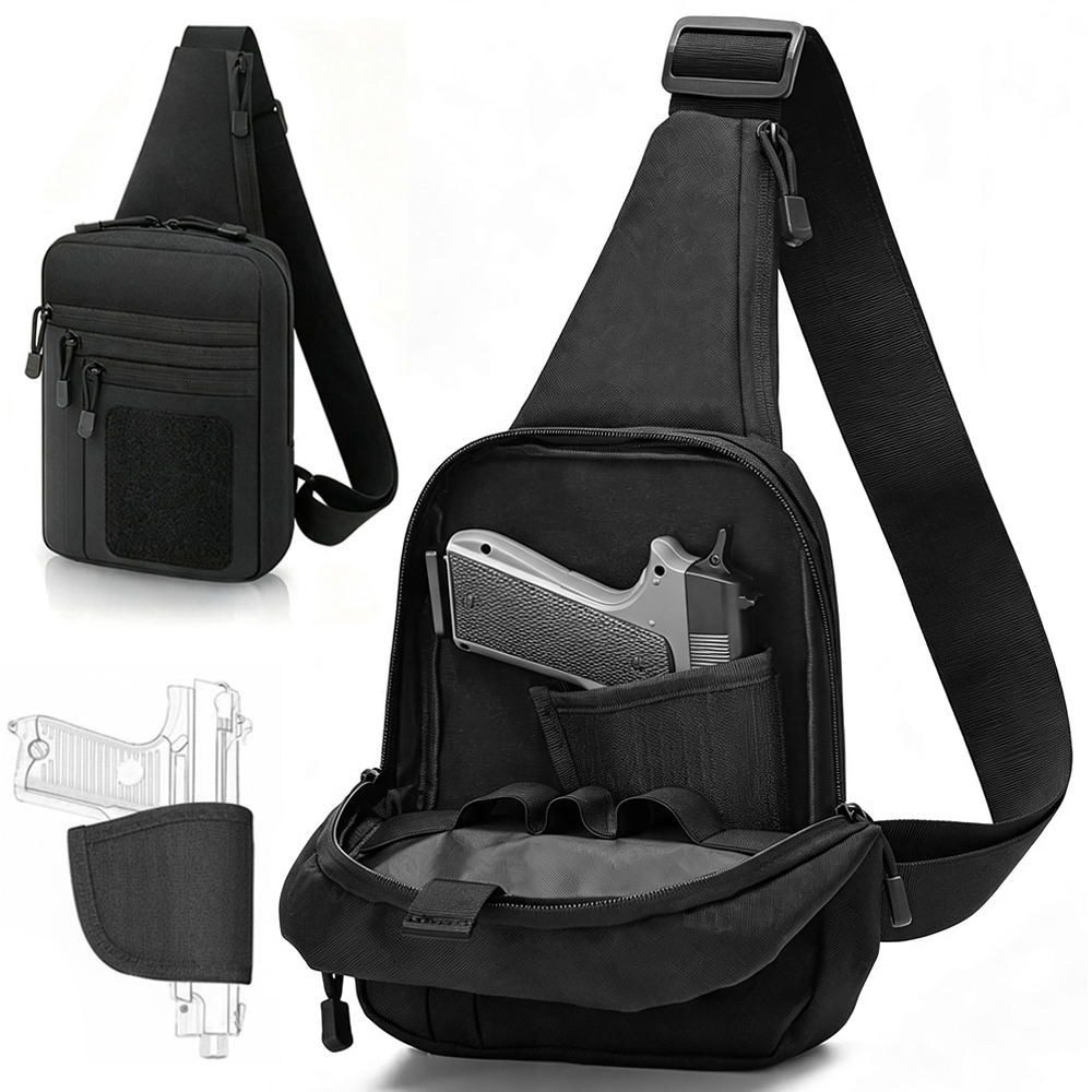 Edc Pistol Carry Bag - Borsa a tracolla tattica per pistola
