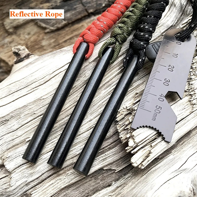 Ferro Rod Striker - Accendino Bear Grylls per esterni, asta
