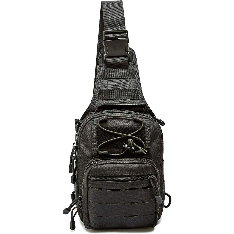 Edc Concealed Carry Backpack - Borsa a Tracolla Tattica Compatta per