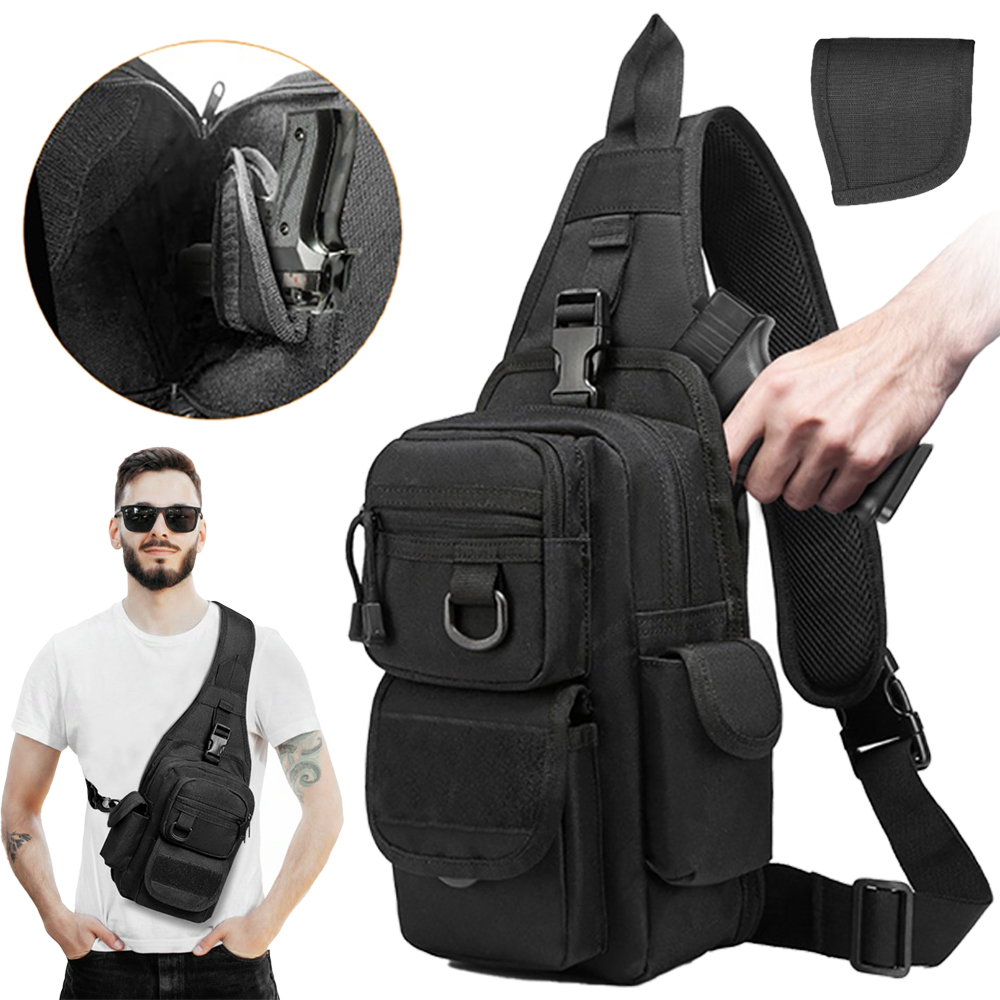 Edc Pistol Carry Bag - Borsa Tattica per Pistola, Borsa a