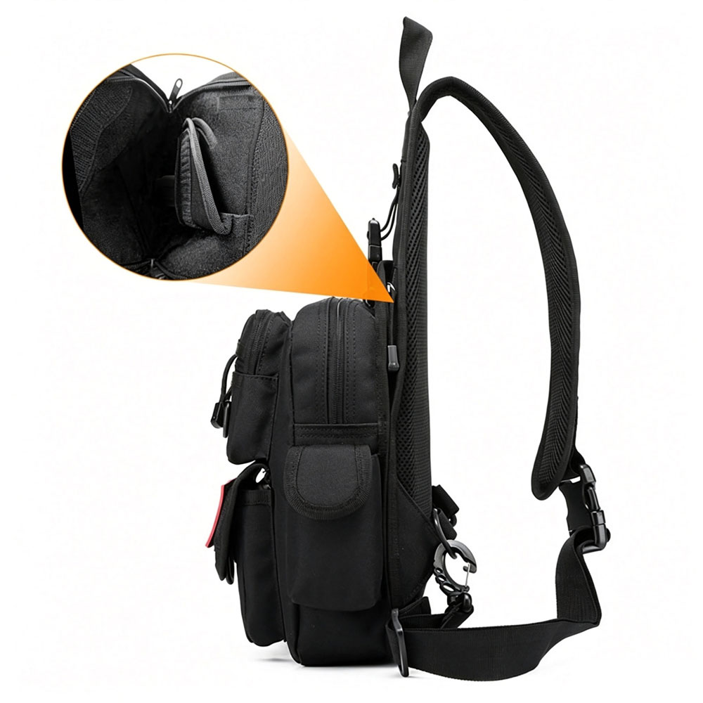 Borsa Tattica per Pistola, Fon - Edc Concealed Carry Backpack recensione e prezzo