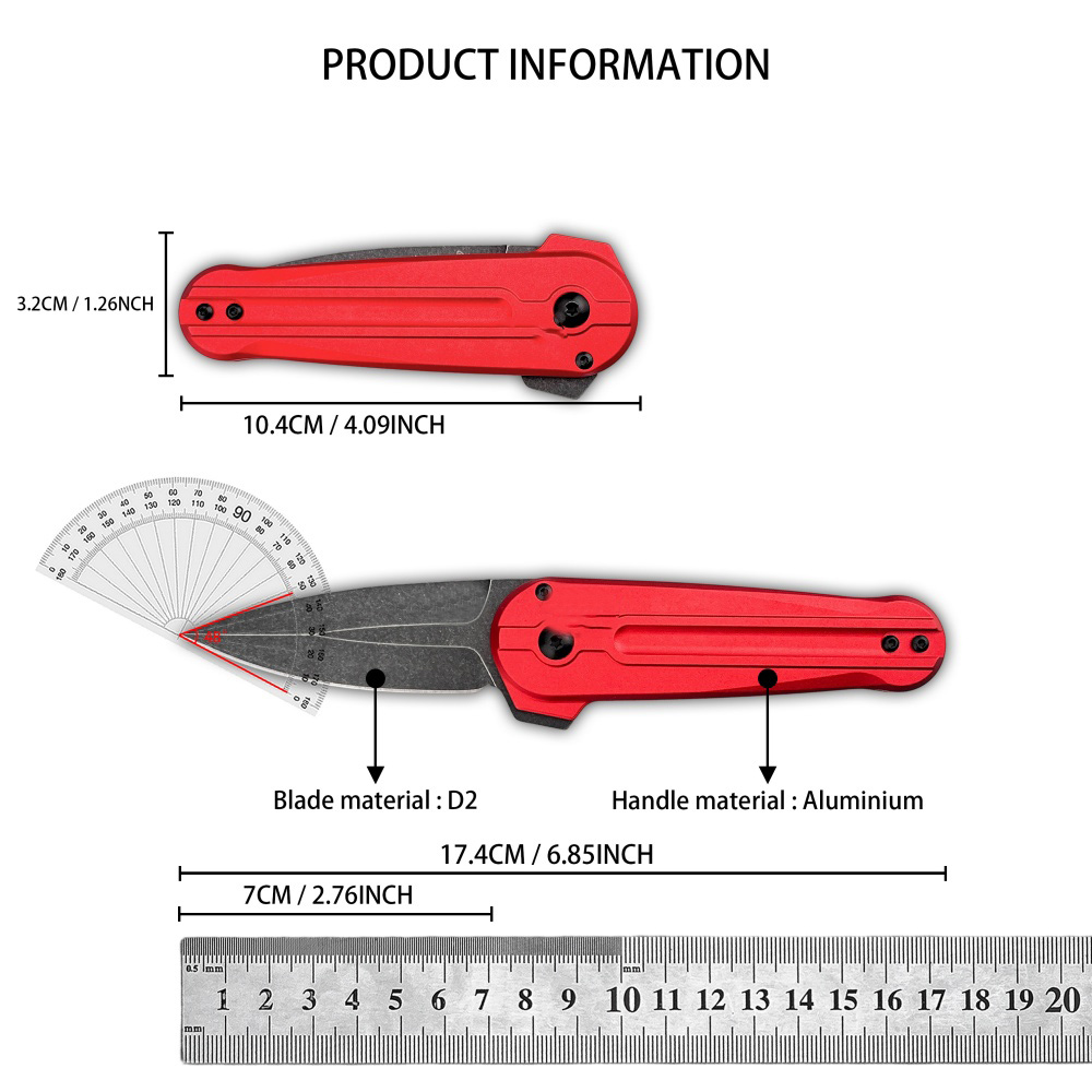 Coltello Tascabile Pieghevole  - Edc Carry For Men recensione e prezzo