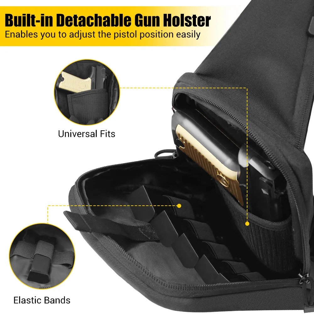 Borsa a tracolla tattica per p - Edc Pistol Carry Bag recensione e prezzo