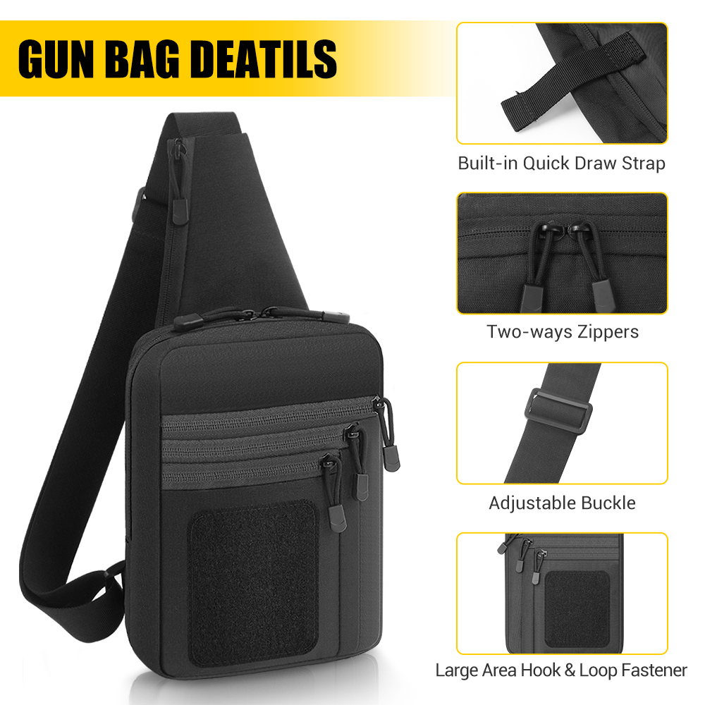 Borsa Tattica per Pistola, Fon - Edc Pistol Carry Bag recensione e prezzo