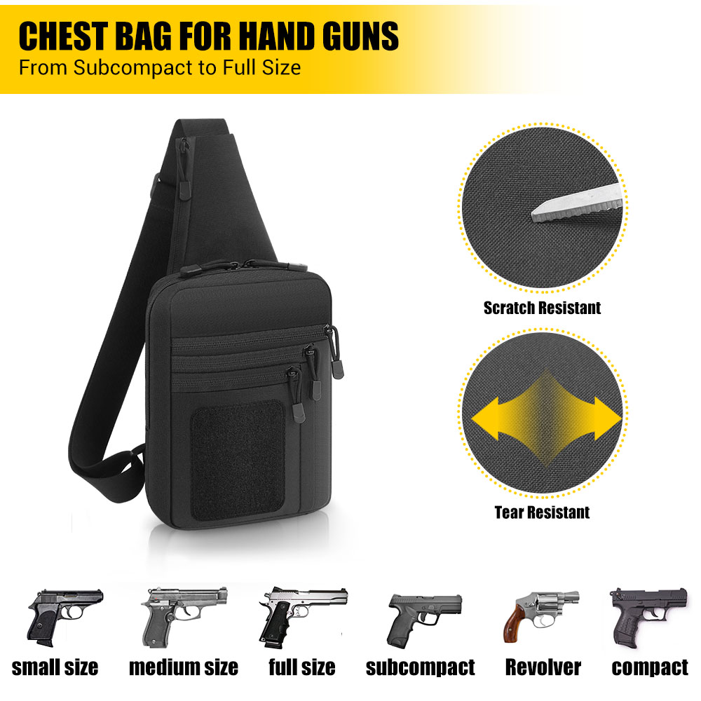 Borsa tattica per pistola per  - Edc Pistol Carry Bag recensione e prezzo