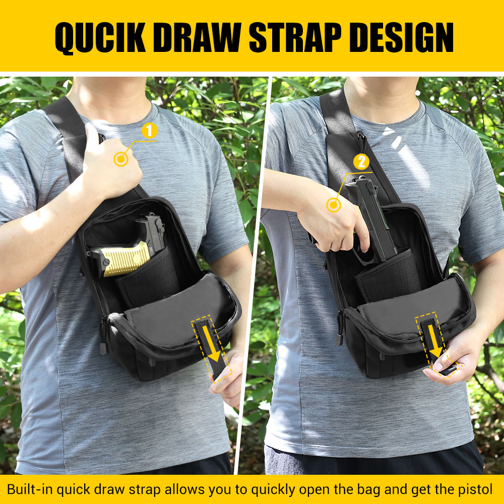 Borsa tattica per pistola per  - Edc Pistol Carry Bag recensione e prezzo