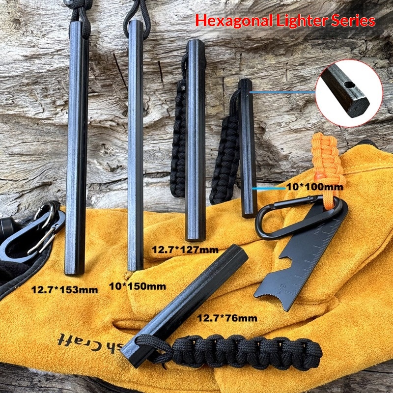 Bastoncino di Magnesio Esagona - Ferro Rod Striker recensione e prezzo