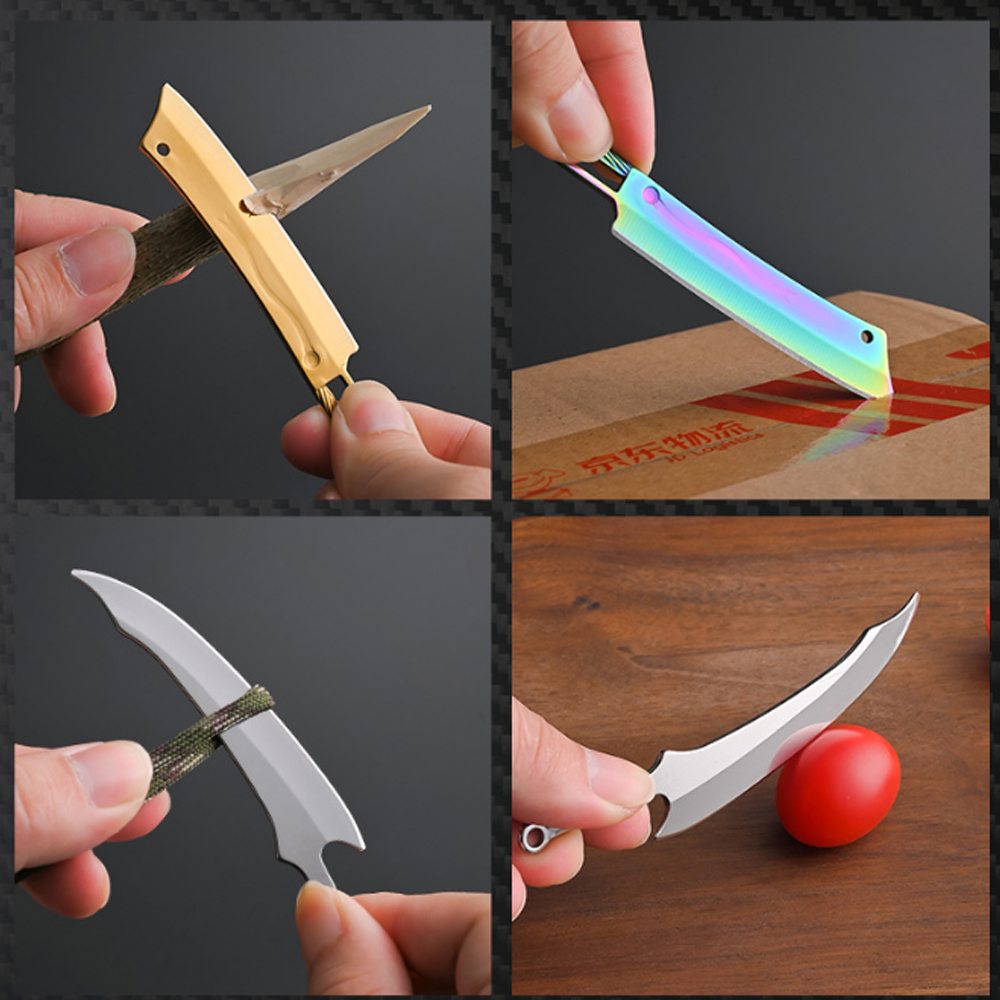 Mini Coltello in Titanio - Col - Edc Every Day Carry おもちゃ recensione e prezzo